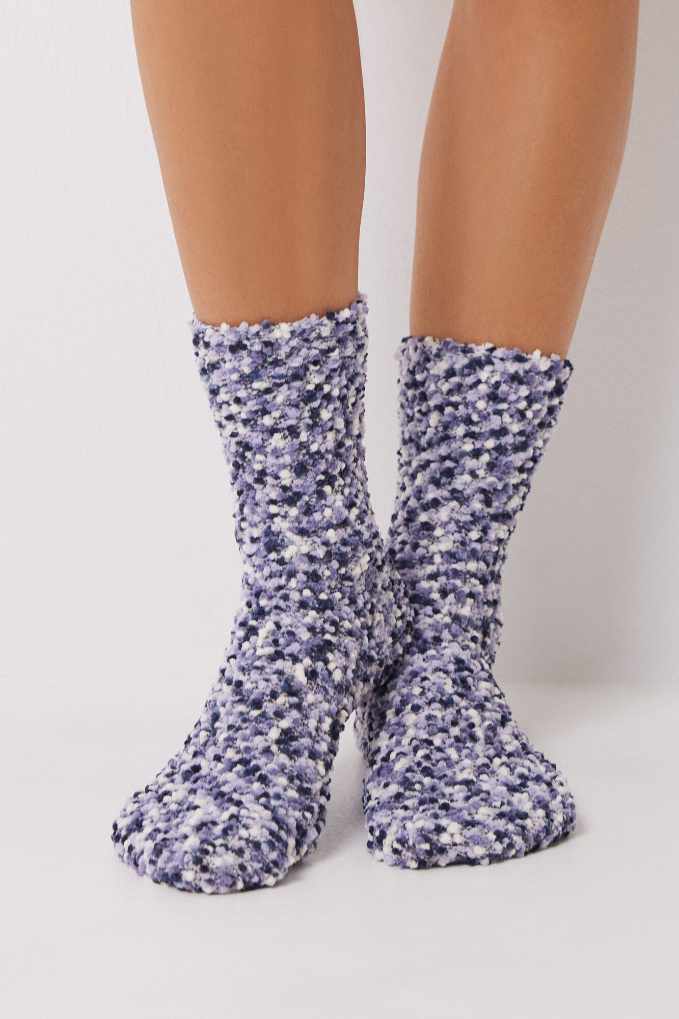 Women'secret Calcetines largos pelo azul