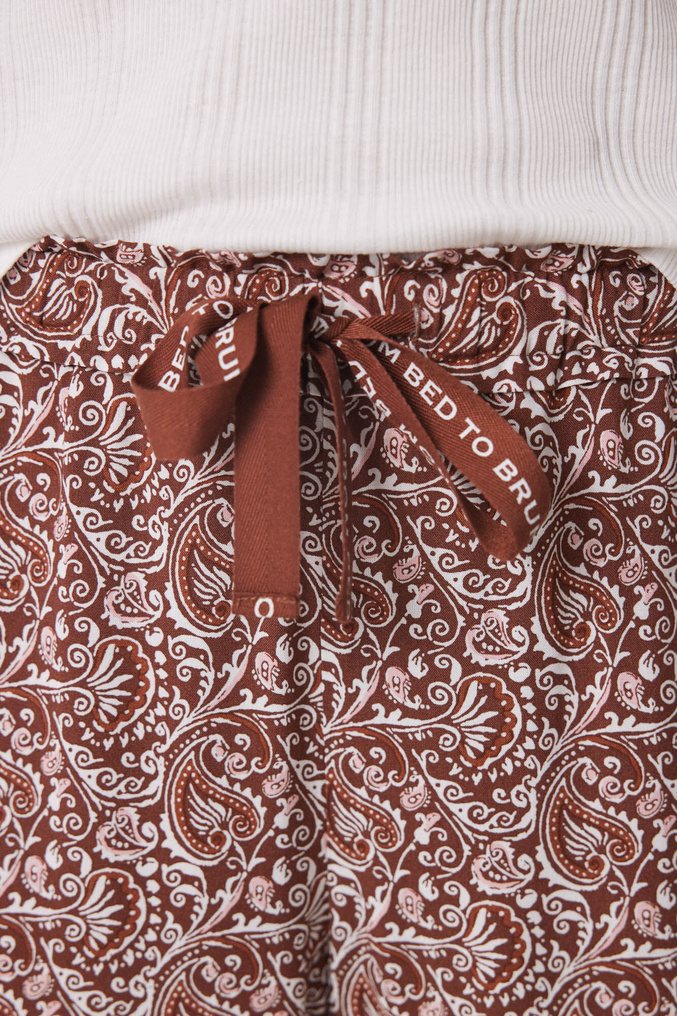 Women'secret Pantal&oacute;n largo lounge viscosa paisley