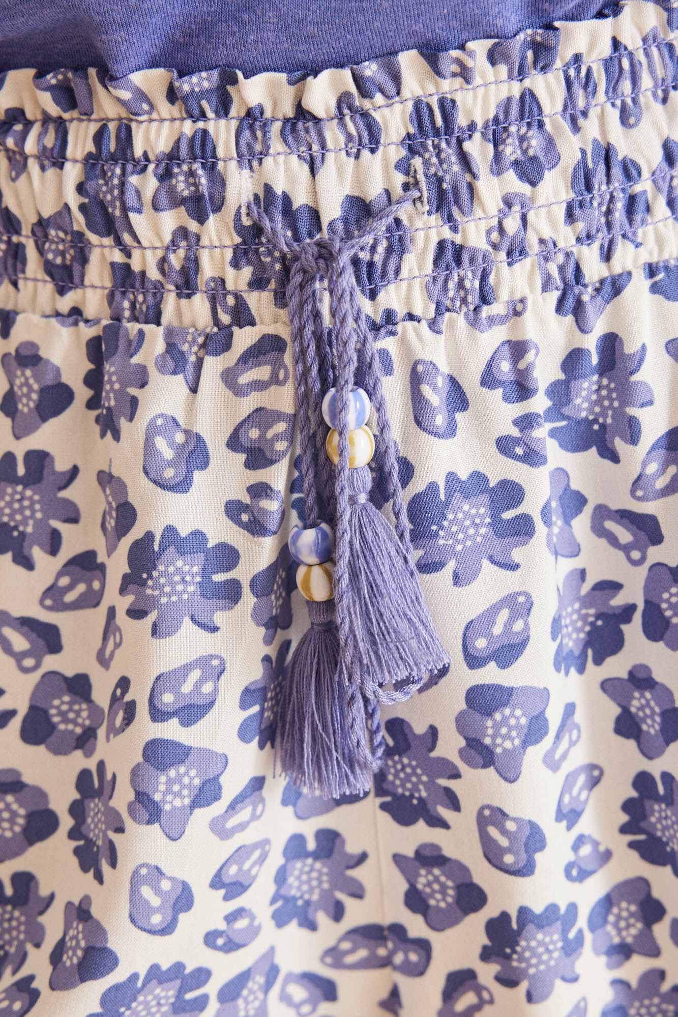 Women'secret Short estampado flores azul