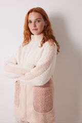 Women'secret Bata media borreguito rosa rosa