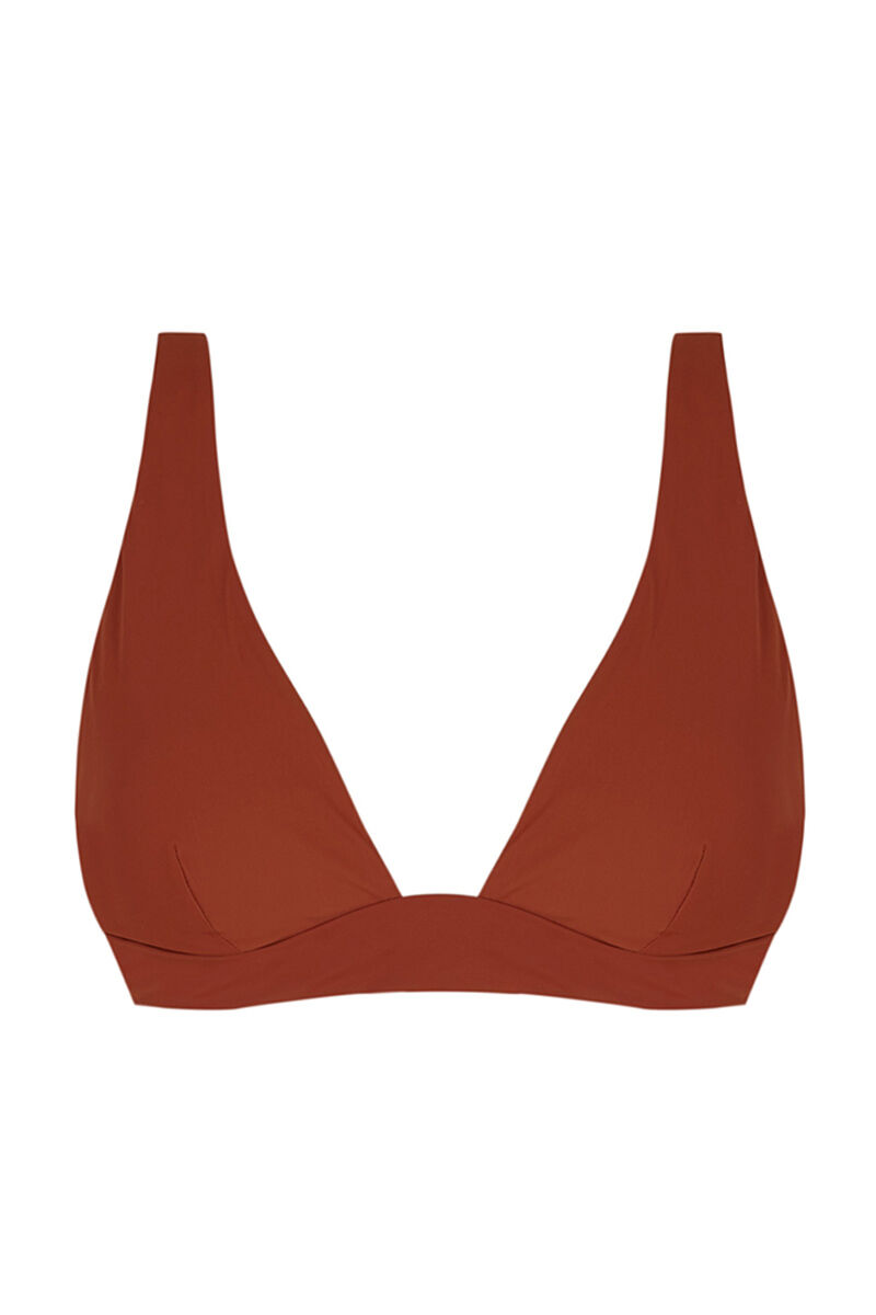 Women'secret Top bikini halter naranja naranja