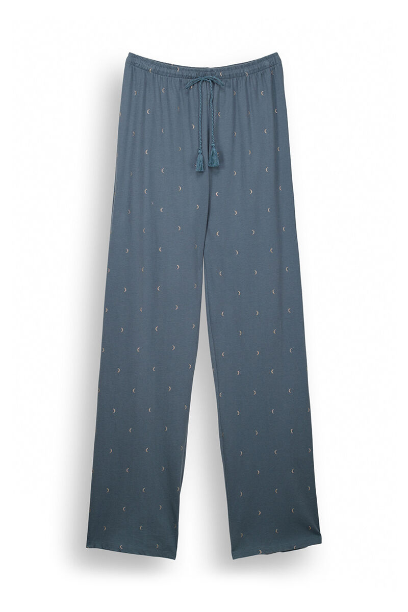 Women'secret Pantal&oacute;n largo 100% algod&oacute;n verde verde
