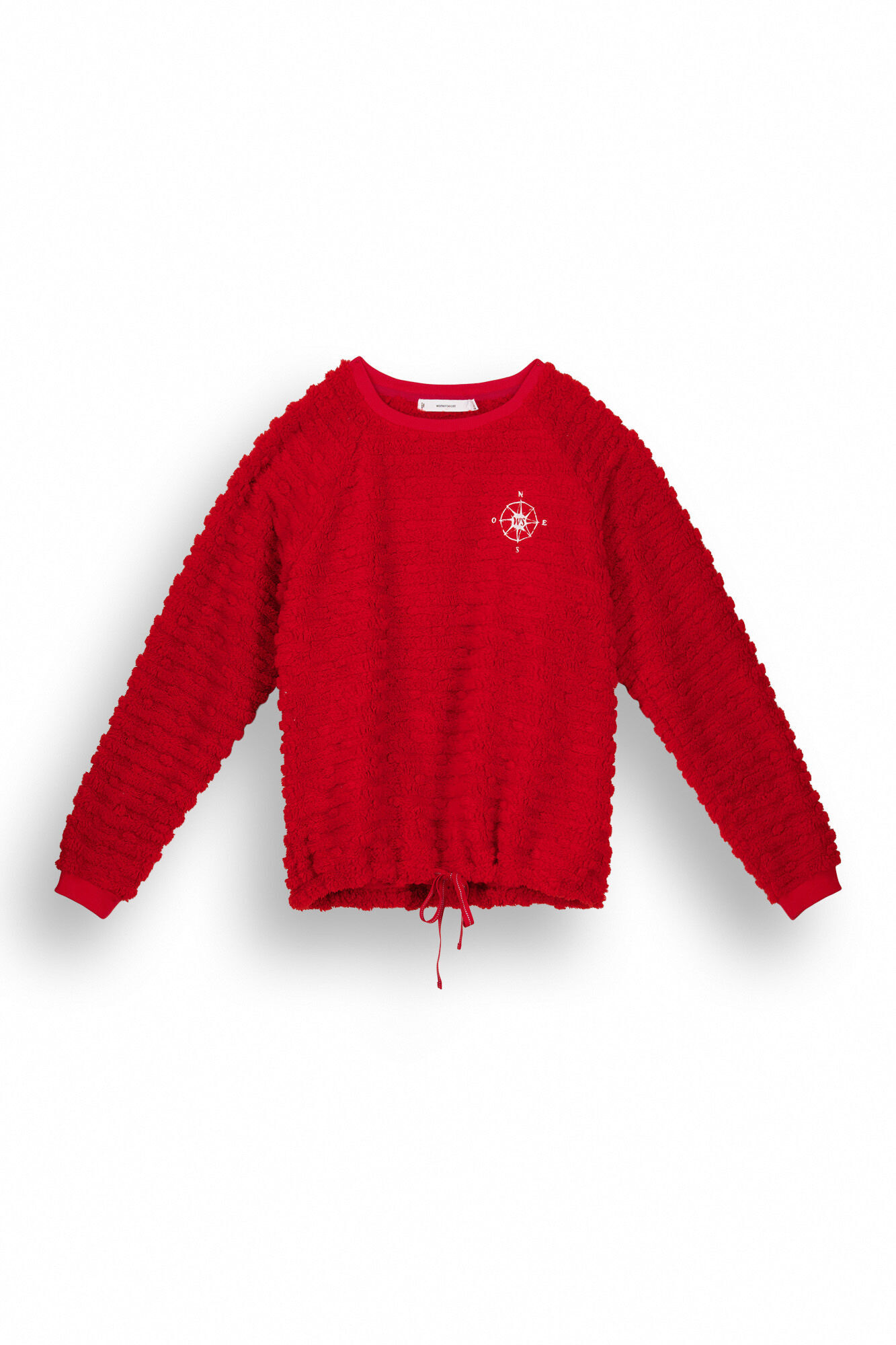 Women'secret Pijama larga pelo y polar fleece rojo