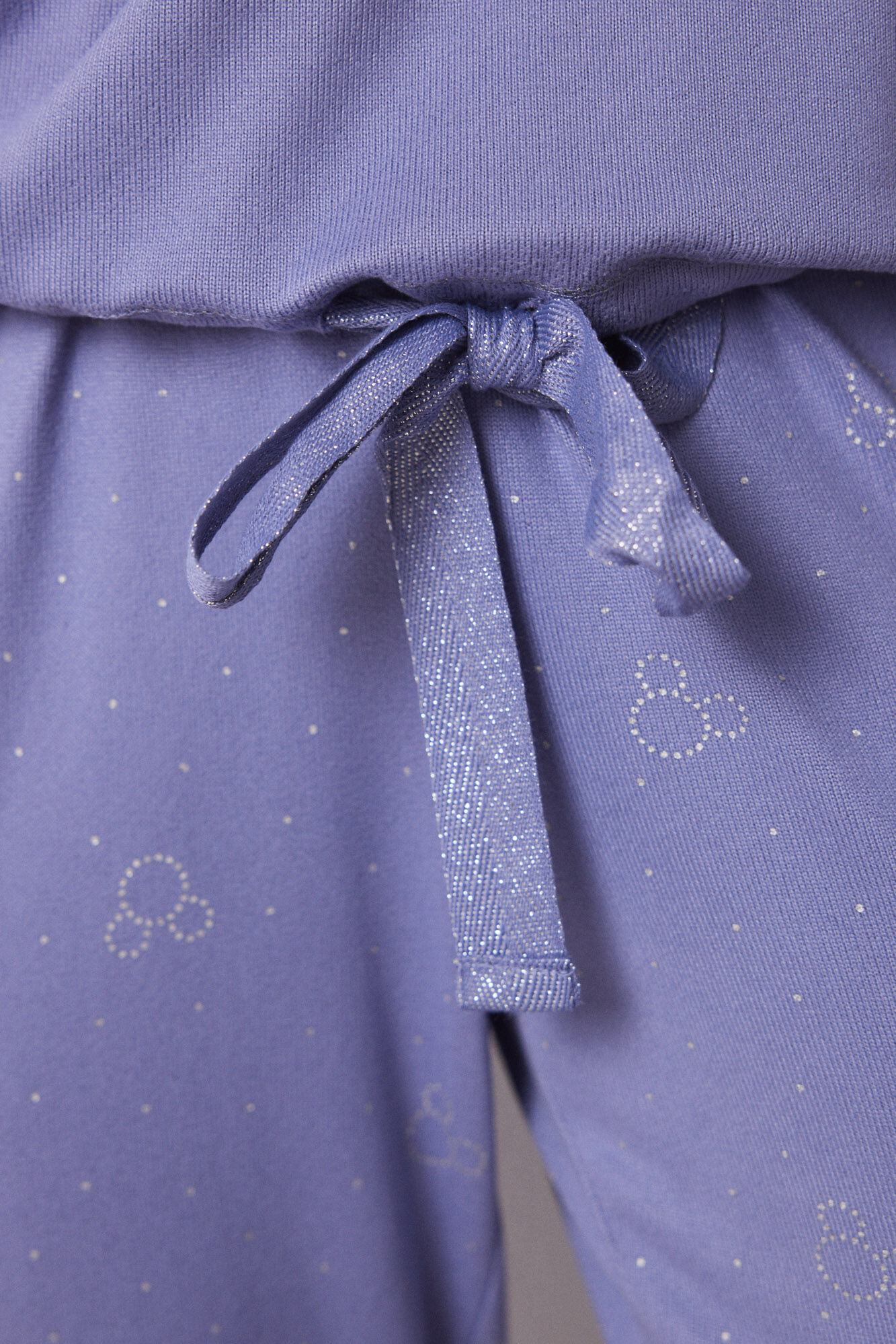 Women'secret Pijama larga supersoft Mickey  morado/lila