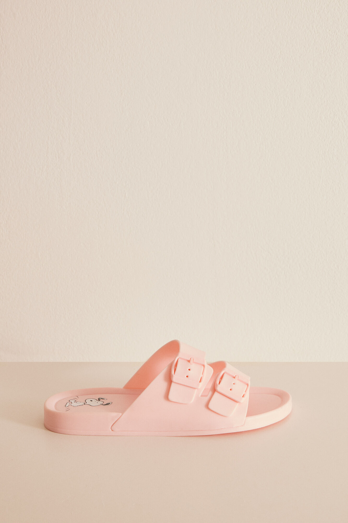 Women'secret Sandalias inyectadas rosa Snoopy rosa
