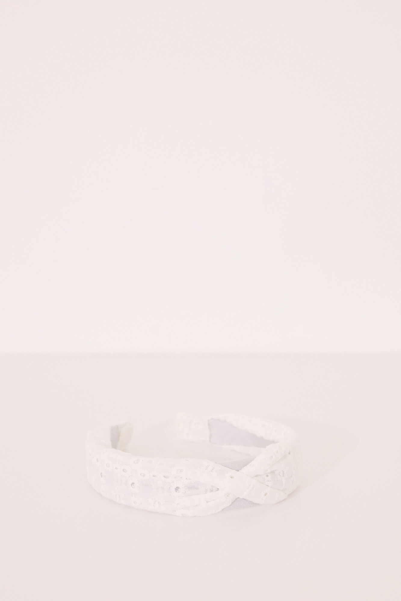 Women'secret Diadema Suiza Blanca Bordado