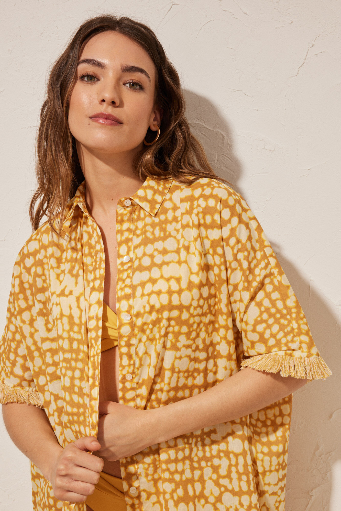 Women'secret Camisola playa 100% algod&oacute;n estampado