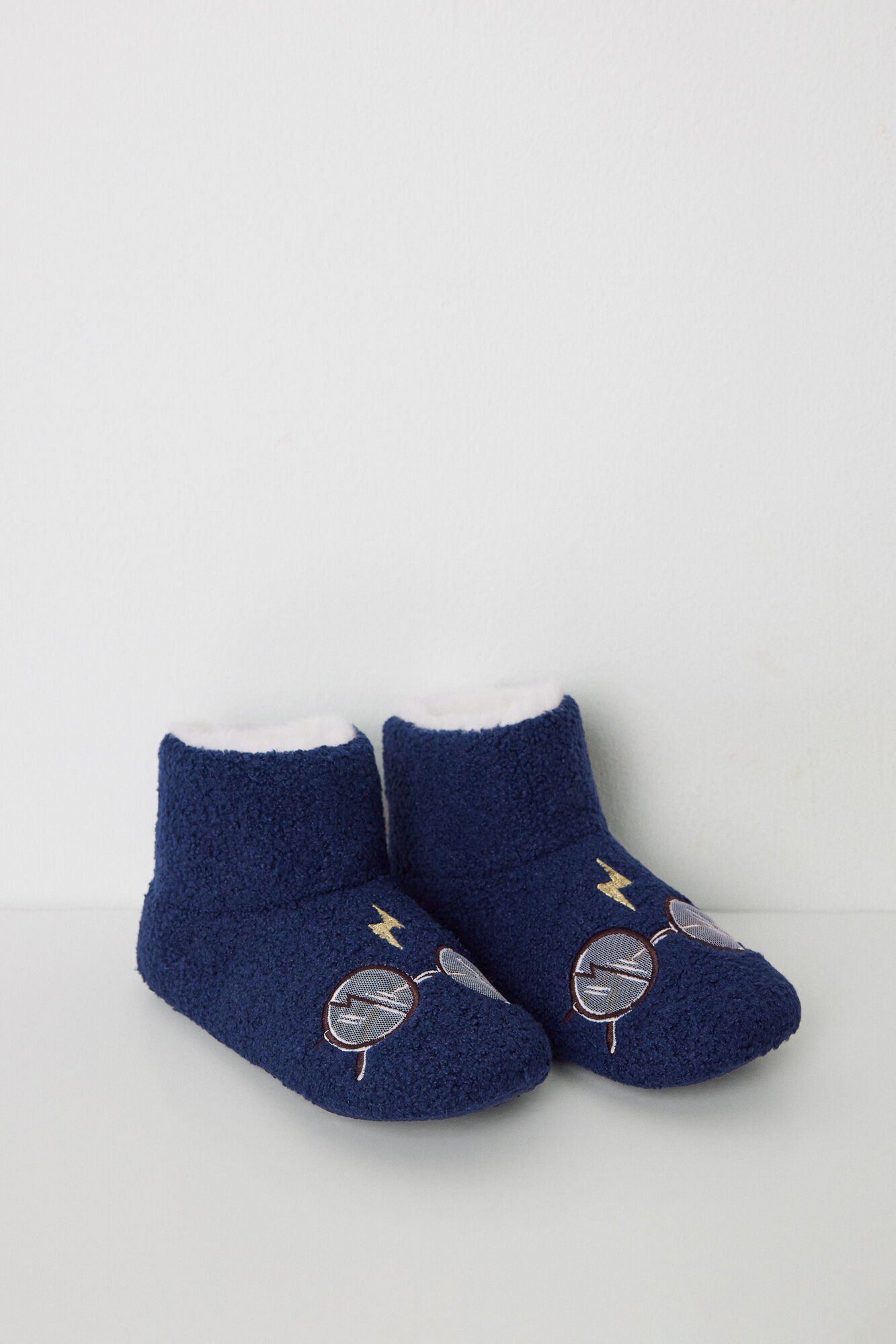 Women'secret Pantuflas bota Harry Potter azul