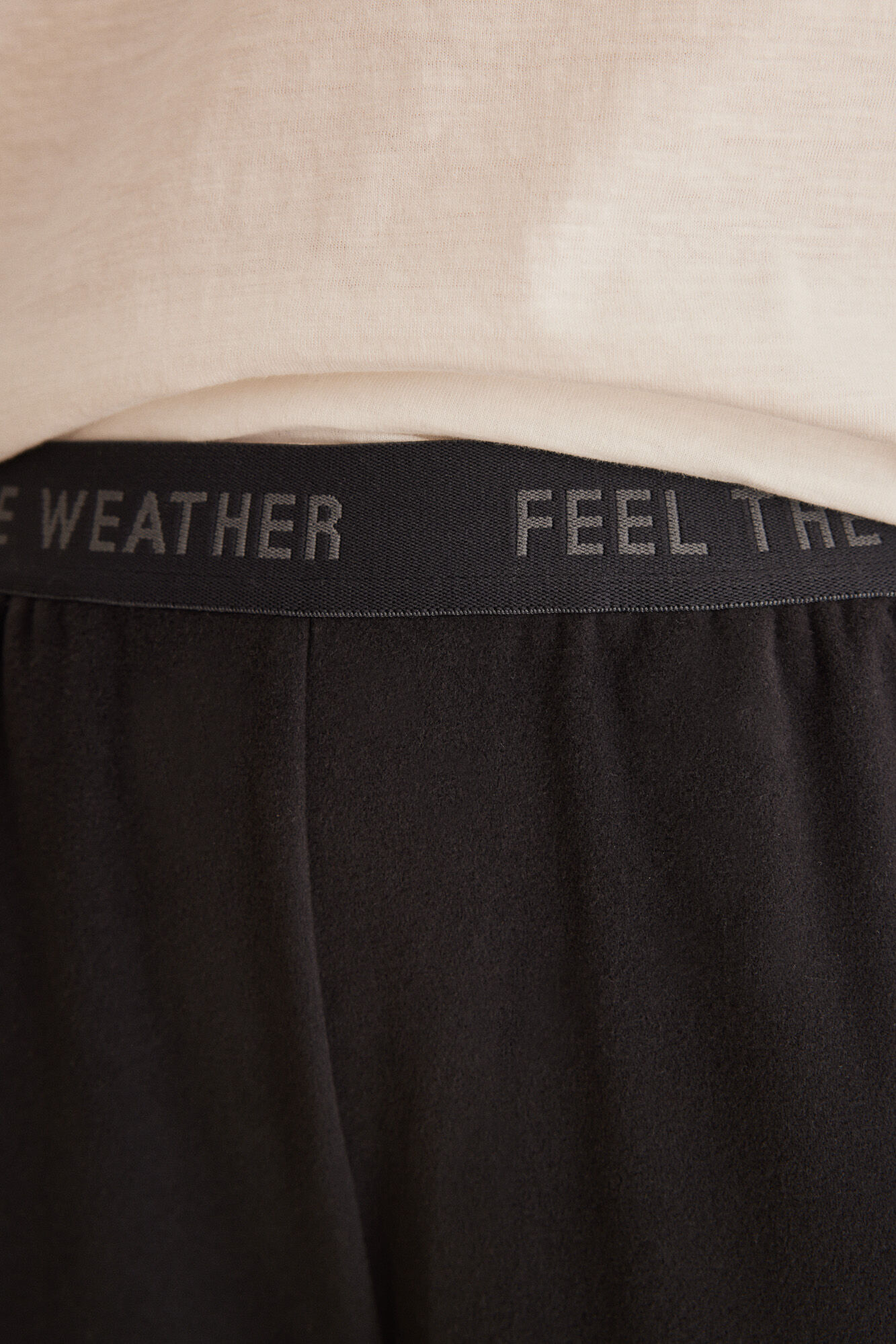 Women'secret Pantal&oacute;n largo polar gris