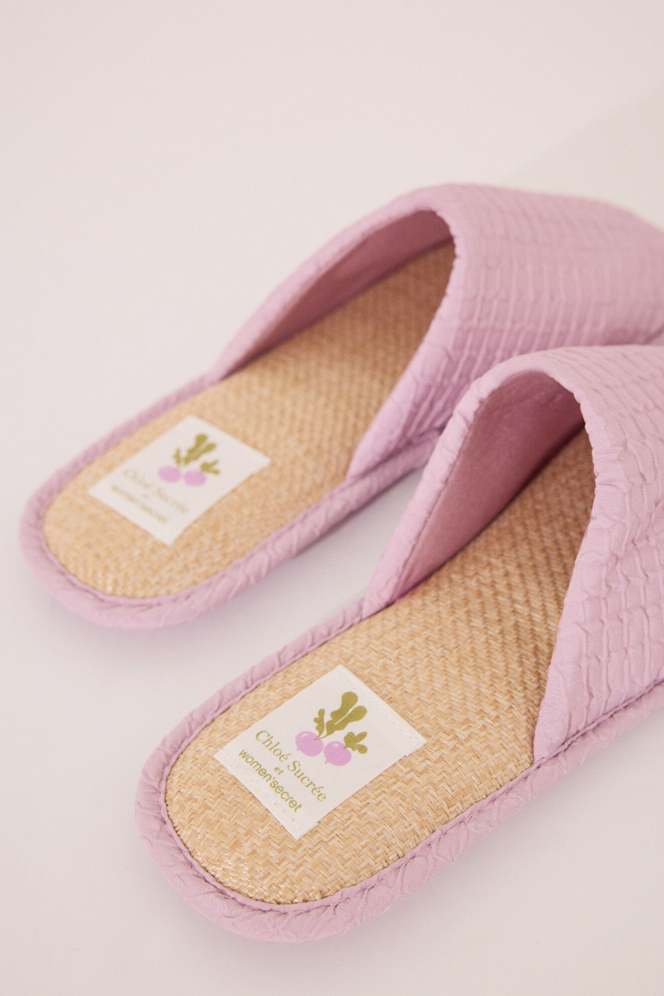Women'secret Pantuflas para casa rosas rosa
