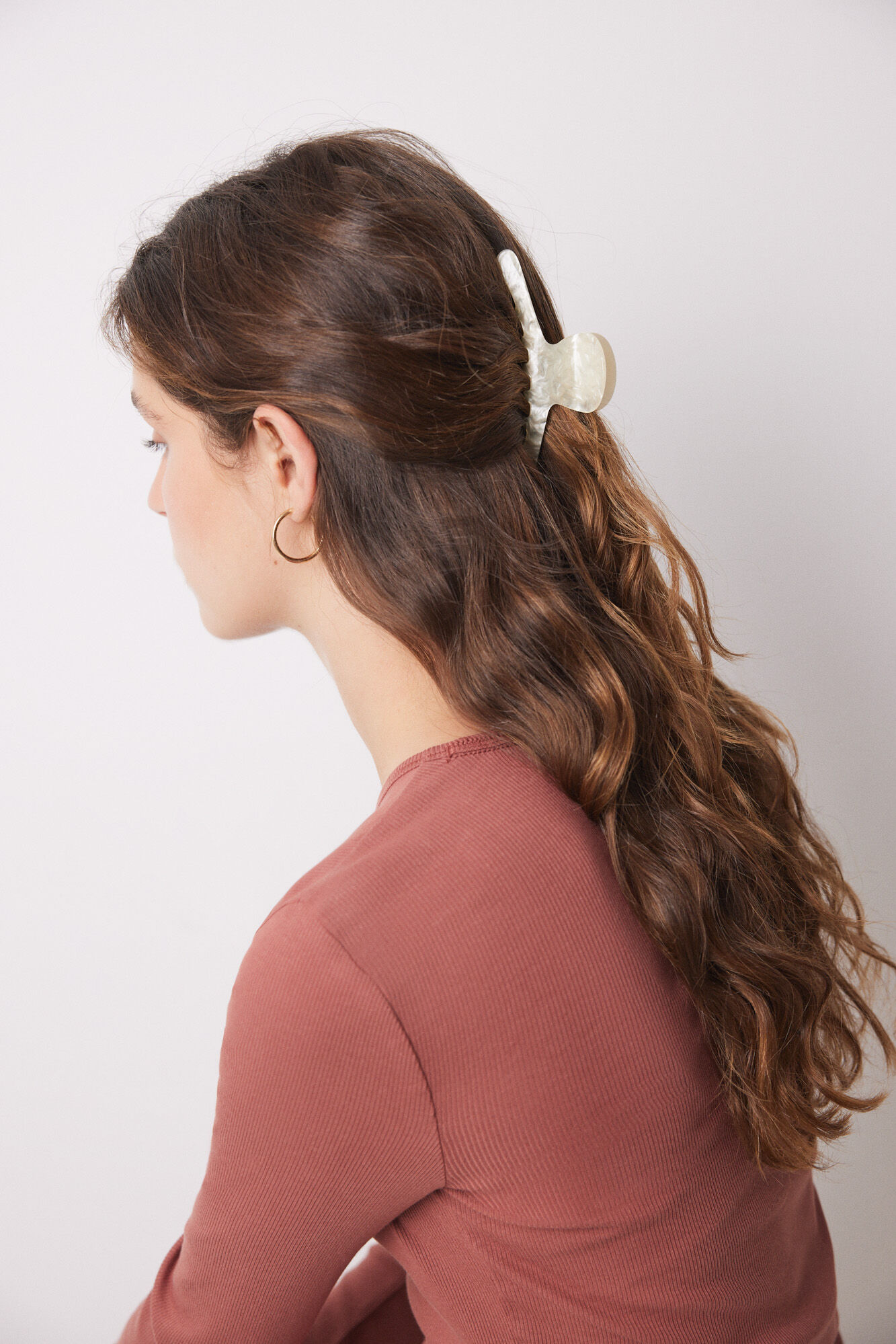 Women'secret Pinza pelo blanco n&aacute;car