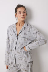 Women'secret Pijama camisera 100% algod&oacute;n Harry Potter estampado