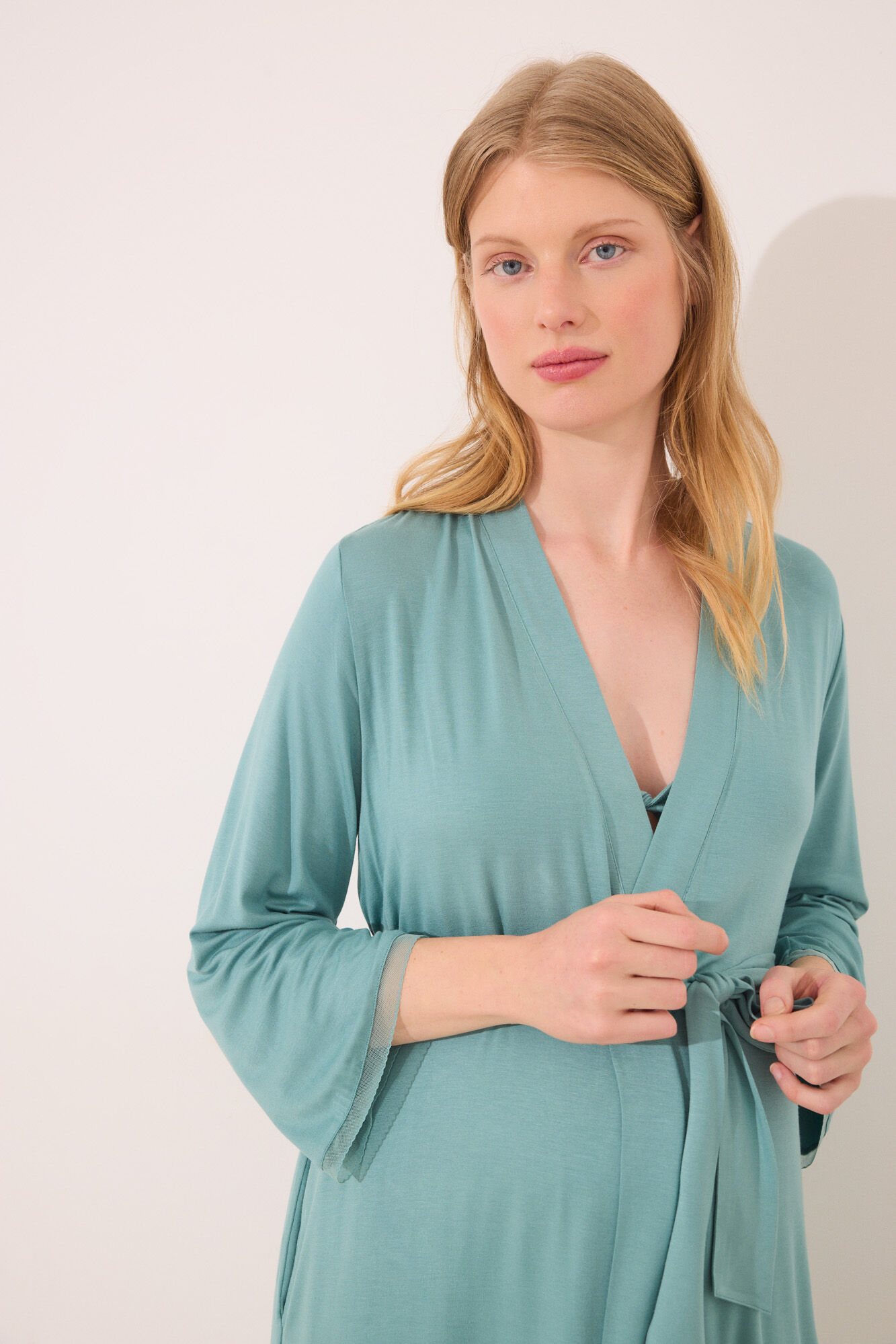 Women'secret Bata premam&aacute; verde agua