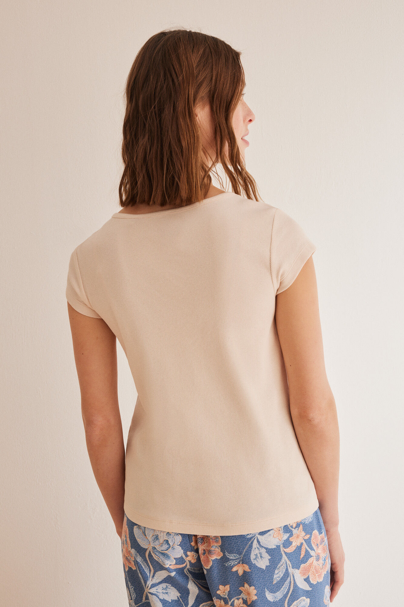Women'secret Playera algod&oacute;n rosa rosa