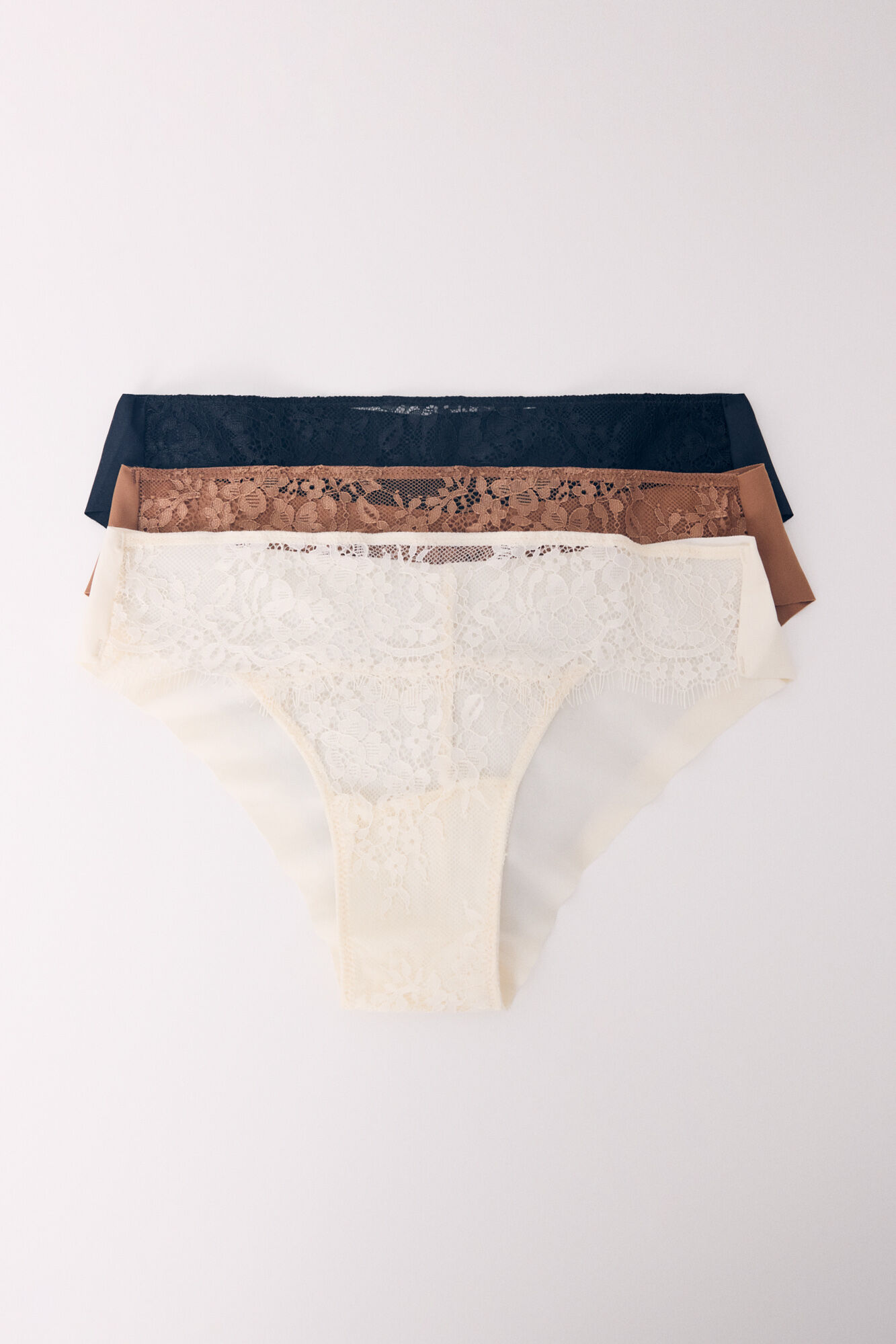 Women'secret Pack 3 panties brasile&ntilde;os anchos 
