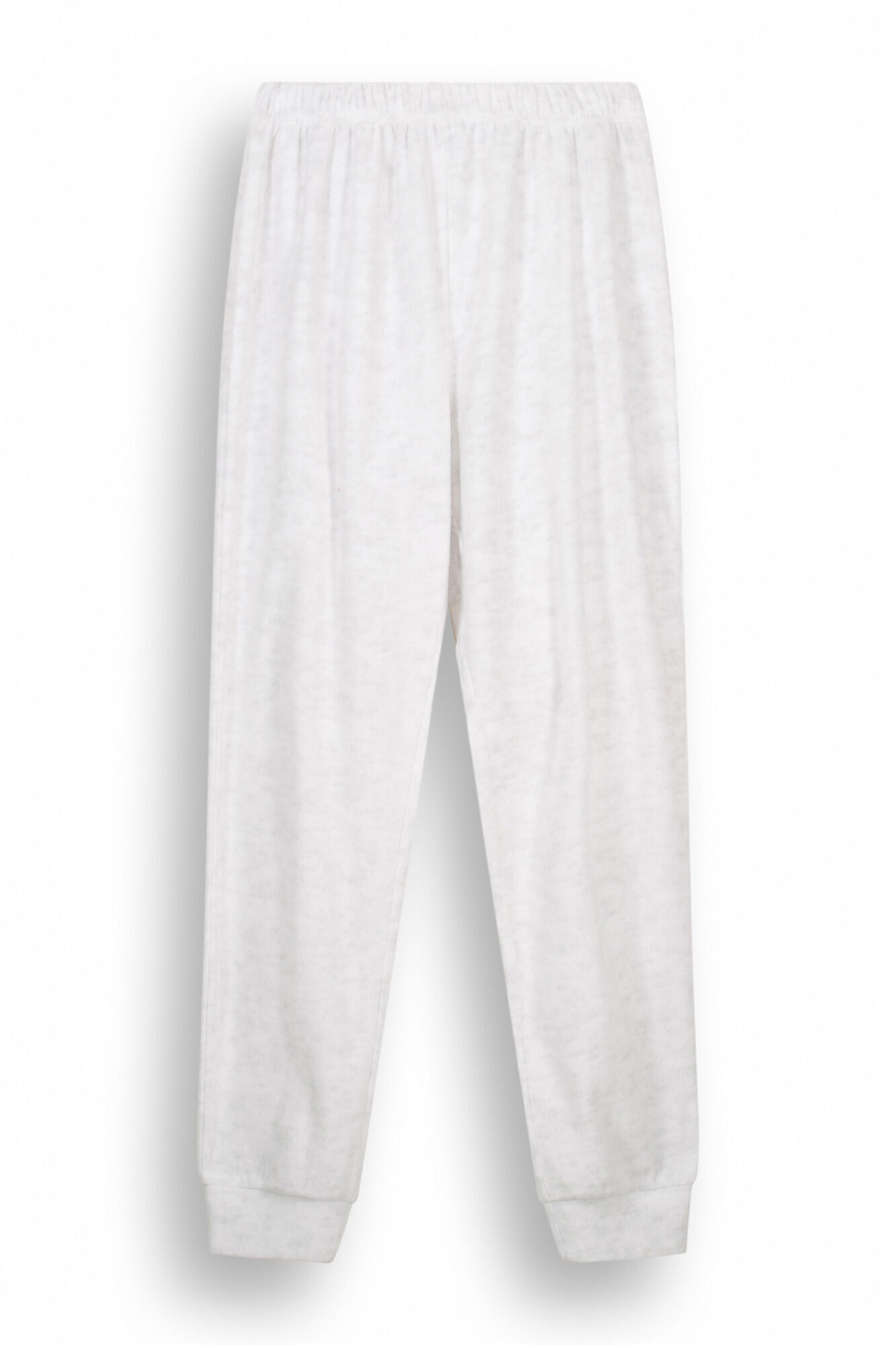 Women'secret Pijama larga pelo y polar fleece rojo